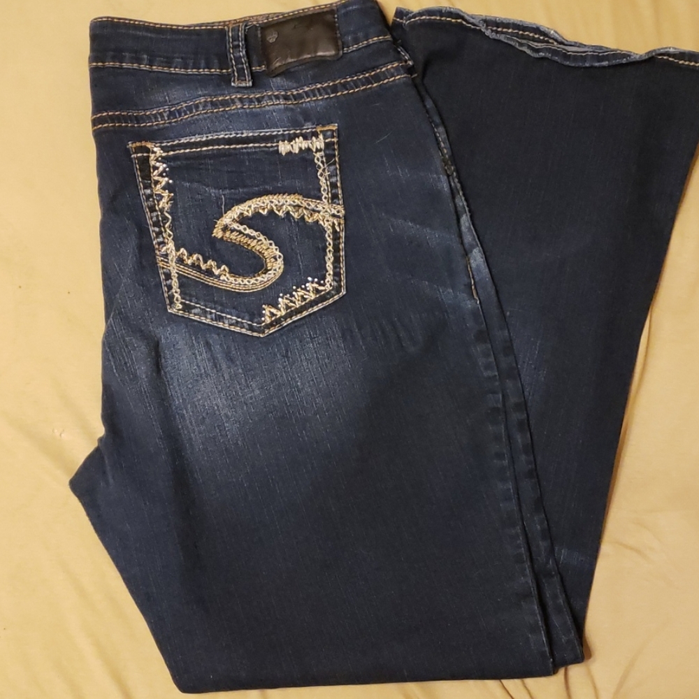 Silver Suki Mid Boot SZ24/L33 Jeans